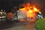 Prio 2 Brand Wegvervoer Caravan Jan Binneswei Oudwoude